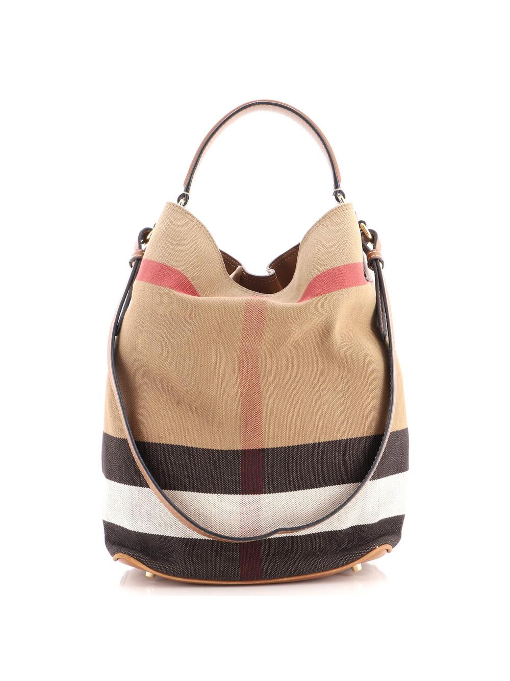 Burberry Ashby Bag House Check Canvas #333702B71B